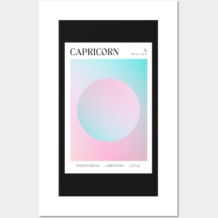 Capricorn Aura Zodiac Sign Astrology Art Posters and Art